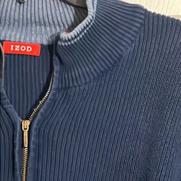Izod men’s blue pullover- size XL - Blue - Picture 3 of 9